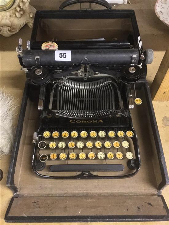 Early Corona typewriter(-)